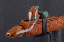 Thuya Burl Native American Flute, Minor, Low D-3, #S12La